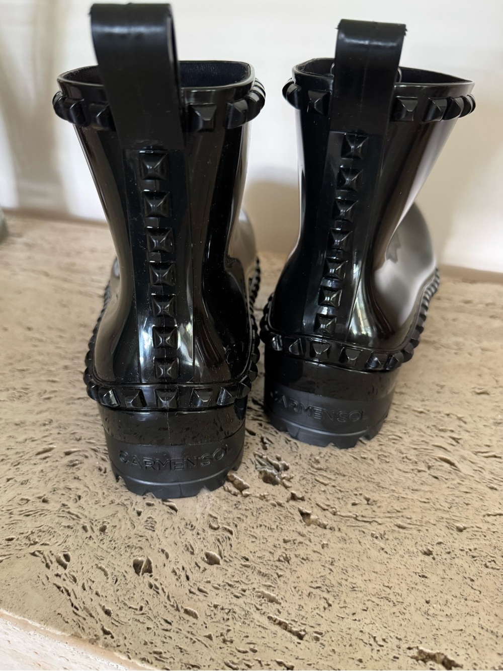 CARMEN SOL Made In Italy Graziano Jelly Studded Boots. Sz EU41. MSRP $295 - Picture 10 of 16